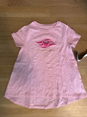 Pink DCL Graphic Short-Sleeve Kids Top